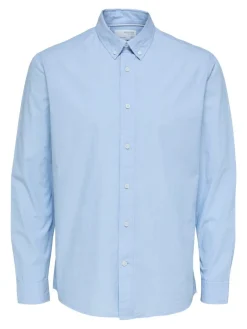 Selected Hemden*SLHREGDORE SHIRT LS W Cashmere Blue