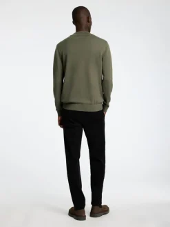 Selected Pullover & Sweatshirts*SLHROBERT LS KNIT MOCK NECK Kalamata