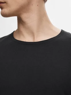 Selected Pullover & Sweatshirts*SLHROME LS KNIT CREW NECK NOOS schwarz2