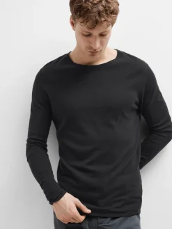Selected Pullover & Sweatshirts*SLHROME LS KNIT CREW NECK NOOS schwarz2