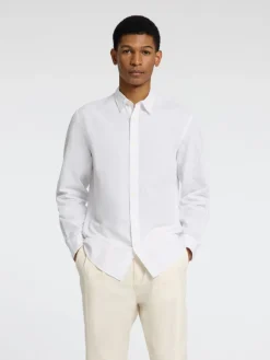 Selected Hemden*SLHSLIM-SUN SHIRT LS NOOS white