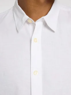 Selected Hemden*SLHSLIM-SUN SHIRT LS NOOS white