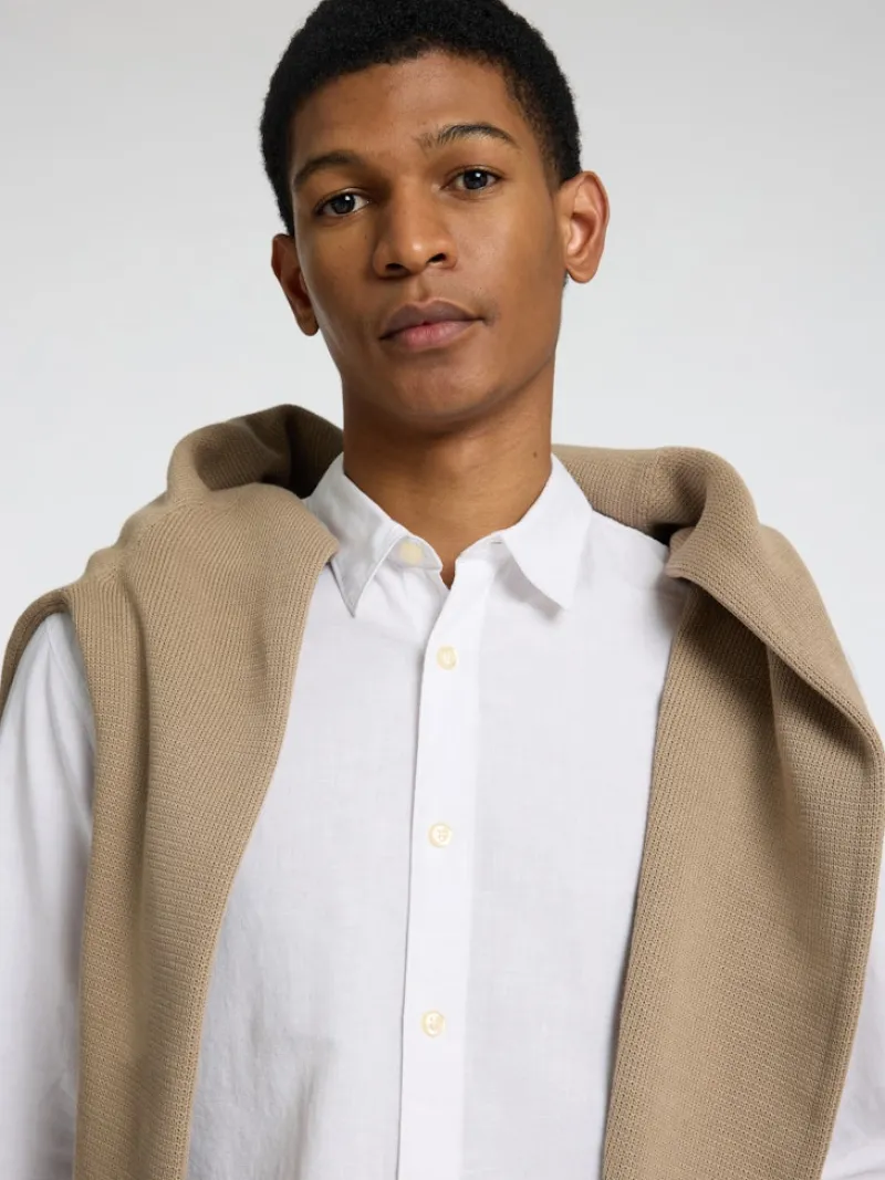 Selected Hemden*SLHSLIM-SUN SHIRT LS NOOS white