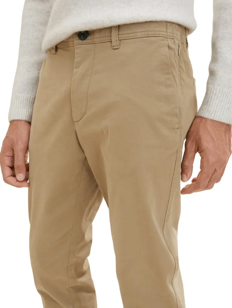 Tom Tailor Hosen|Big Boys*Slim Chino Hose mit Stretch everglade beige