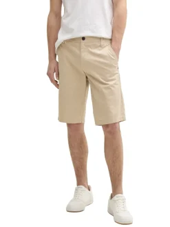 Tom Tailor Shorts|Big Boys*Slim Chino Shorts beige triangle print