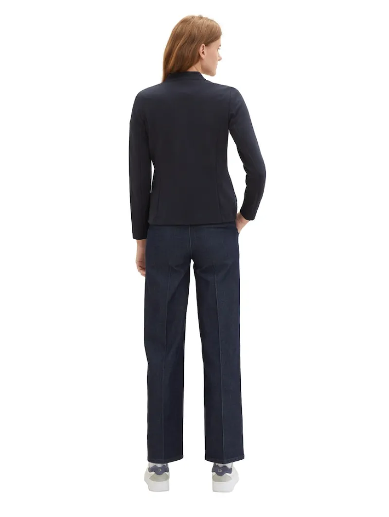 Tom Tailor Jacken*Slim Fit Blazer mit Ottoman Struktur sky captain blue