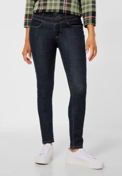 Street One Jeans*Slim Fit Denim supple blue rinsed