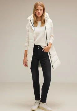 Street One Jeans*Slim Fit Free to Move Jeans black used wash