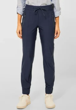 Cecil Hosen*Slim Fit Hose in Inch 30 deep blue
