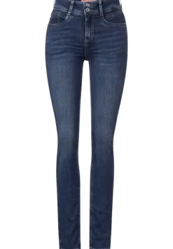 Street One Jeans*Slim Fit indigo Jeans brilliant indigo random wash