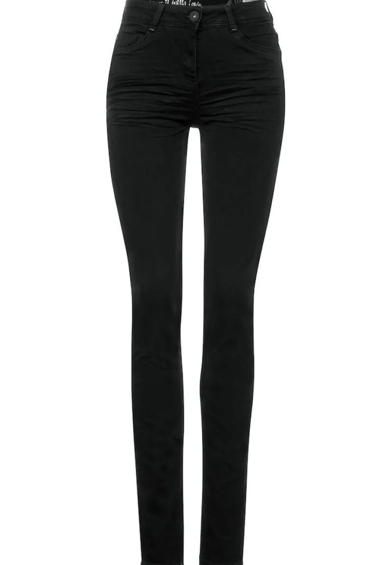 Cecil Jeans*Slim Fit Jeans basic black wash