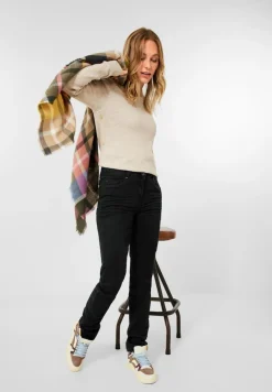 Cecil Jeans*Slim Fit Jeans basic black wash