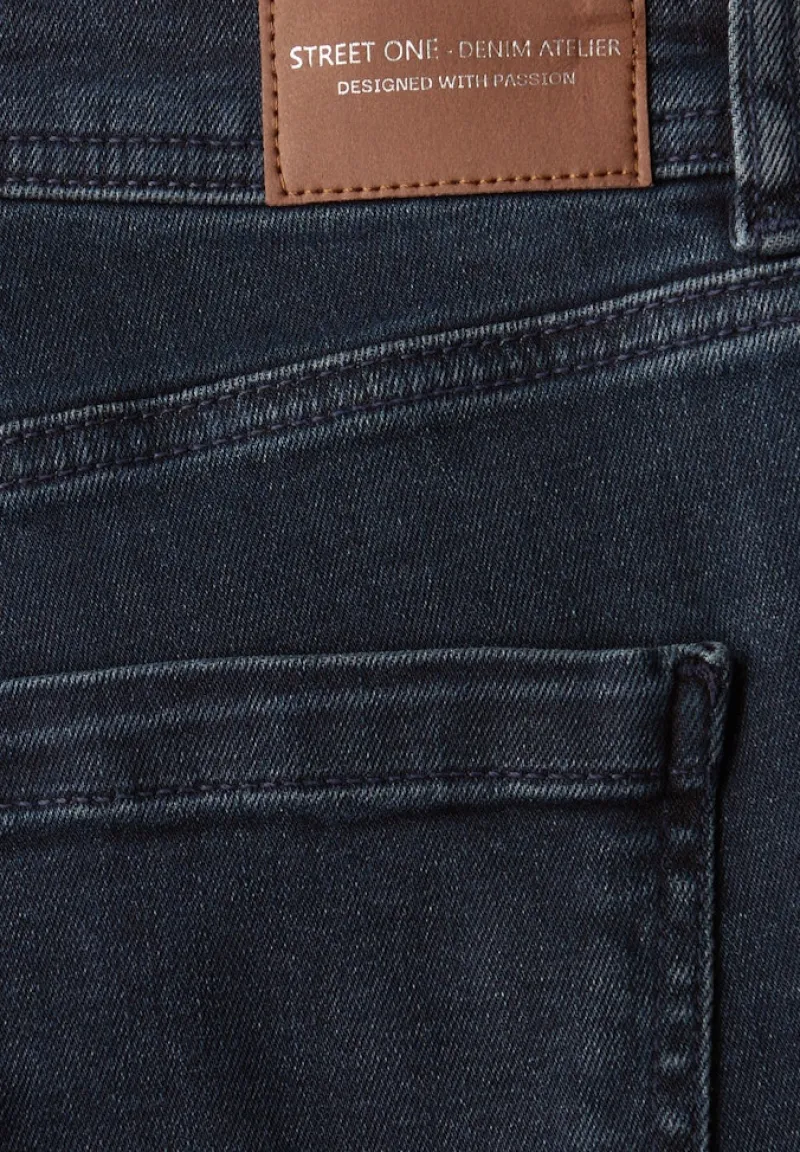 Street One Jeans*Slim Fit Jeans blue black washed