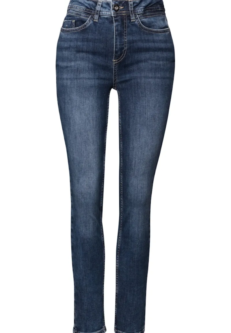 Street One Jeans*Slim Fit Jeans dark blue random
