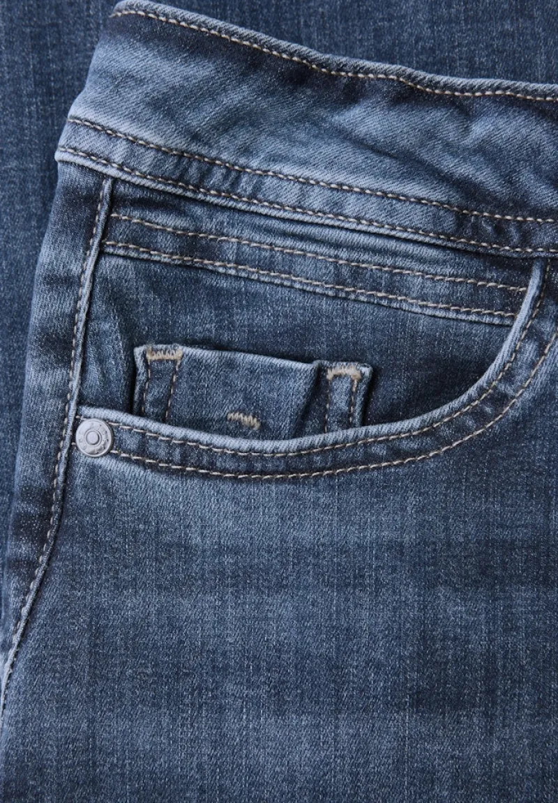 Street One Jeans*Slim Fit Jeans dark blue random