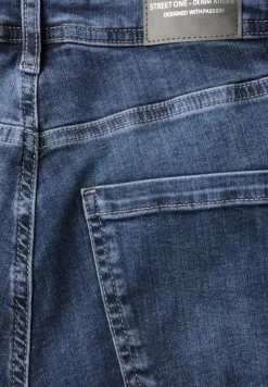 Street One Jeans*Slim Fit Jeans dark blue random