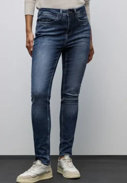 Street One Jeans*Slim Fit Jeans dark blue random