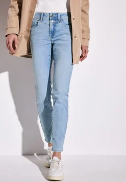 Street One Jeans*Slim Fit Jeans light blue soft wash