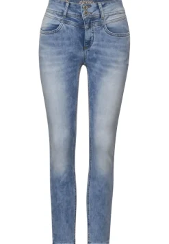Street One Jeans*Slim Fit Jeans light blue random wash