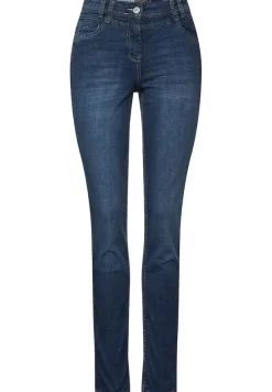 Cecil Jeans*Slim Fit Jeans mid blue wash