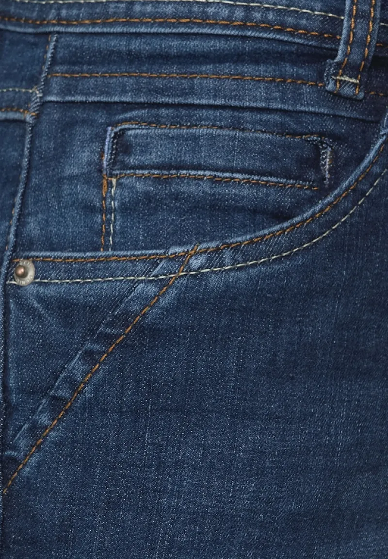Cecil Jeans*Slim Fit Jeans mid blue wash