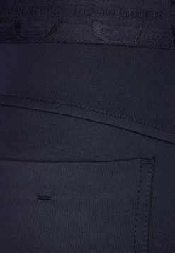 Street One Hosen*Slim Fit Scuba Hose deep blue