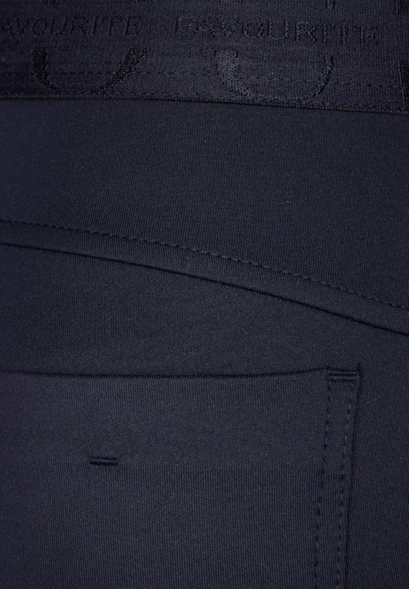 Street One Hosen*Slim Fit Scuba Hose deep blue