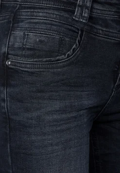 Street One Jeans*Slim Fit Thermojeans authentic blue black wash