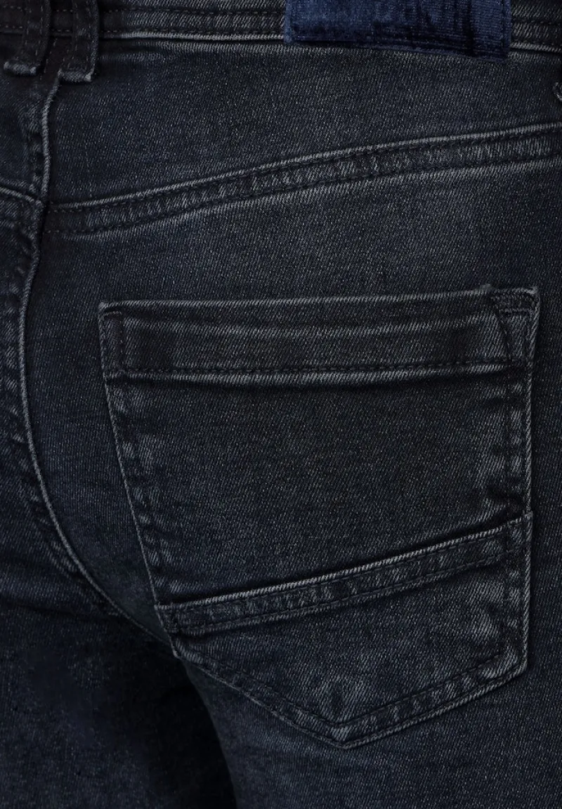 Street One Jeans*Slim Fit Thermojeans authentic blue black wash