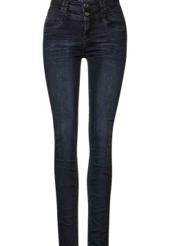 Street One Jeans*Slim Fit Thermojeans authentic blue black wash