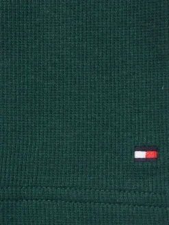 Tommy Hilfiger Shirts*SLIM MODAL RIB ROLL-NK TOP hunter