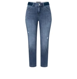 MAC Shorts*Slim Sport mid blue used wash