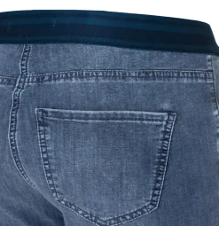MAC Shorts*Slim Sport mid blue used wash