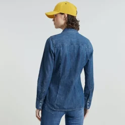 G-star Raw Blusen*Slim Western shirt ls wmn worn in windward