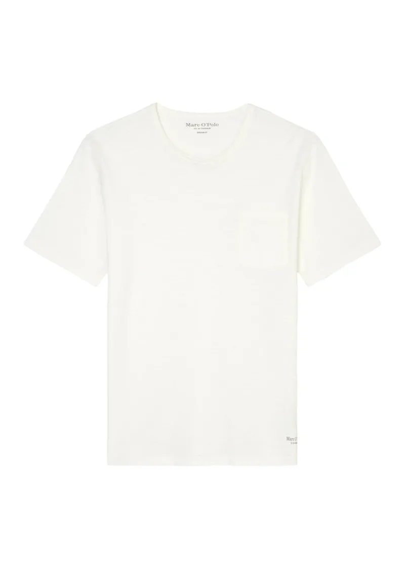 Marc O'Polo Shirts|Big Boys*Slub-Jersey-T-Shirt regular white cotton