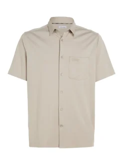 Calvin Klein Hemden|Big Boys*SMOOTH COTTON POCKET S/S SHIRT Atmosphere