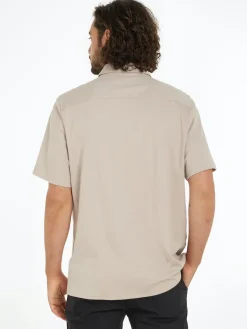 Calvin Klein Hemden|Big Boys*SMOOTH COTTON POCKET S/S SHIRT Atmosphere