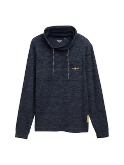 Tom Tailor Shirts|Big Boys*Snood Langarmshirt mit Brusttasche sky captain blue stripy inject