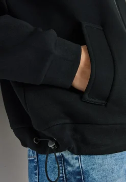 Cecil Pullover & Sweatshirts*Softe Piquée Jacke Black