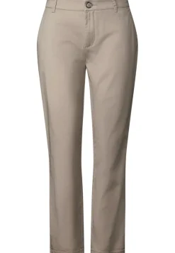 Street One Hosen*Softe Twill Chino buff grey