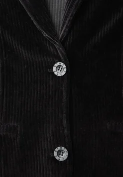 Street One Jacken*Softer Cordblazer Black