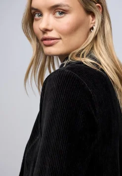 Street One Jacken*Softer Cordblazer Black