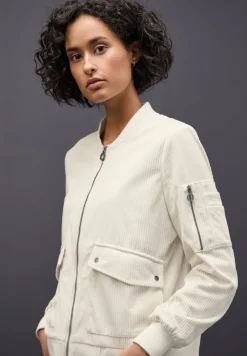 Street One Jacken*Softer Cord-Blouson soft beige