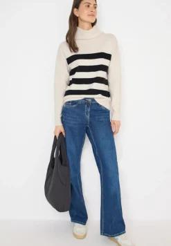 Cecil Pullover & Sweatshirts*Softer Rollkragenpullover light greige melange