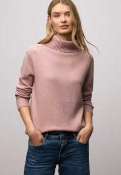Street One Pullover & Sweatshirts*Softer Rollkragenpullover powder pink mel.