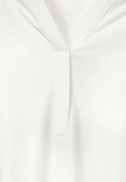 Street One Shirts*Softes Kapuzenshirt off white