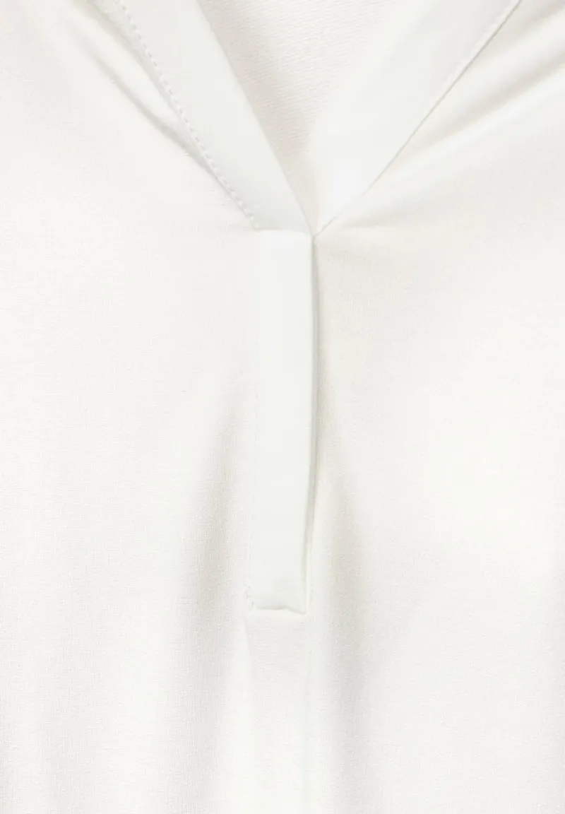 Street One Shirts*Softes Kapuzenshirt off white