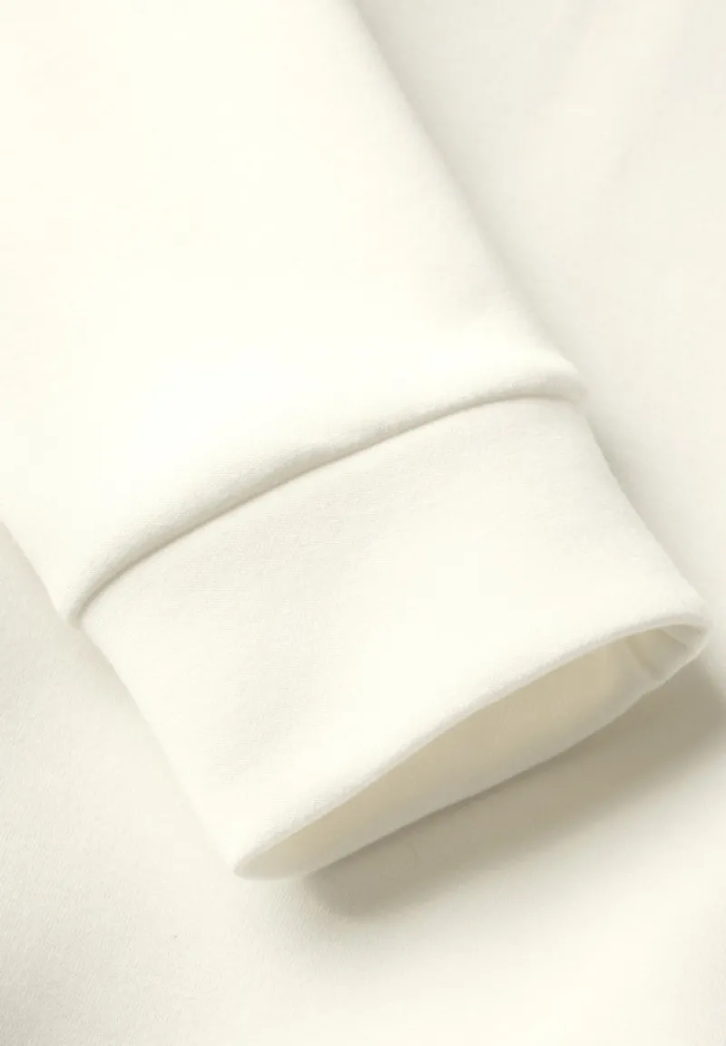 Cecil Pullover & Sweatshirts*Softes Kapuzenshirt vanilla white