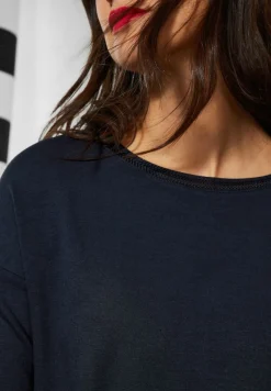 Street One Shirts*Softes Langarmshirt deep blue