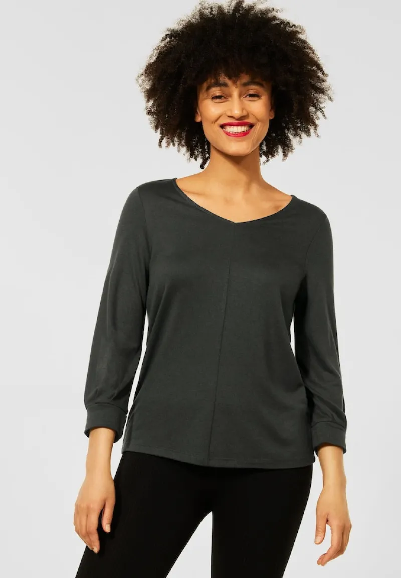 Street One Shirts*Softes Shirt bassy olive